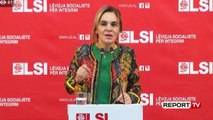 Report Tv - Kryemadhi në Elbasan: Sekti i Rilindjes nuk do Reformën në Drejtësi