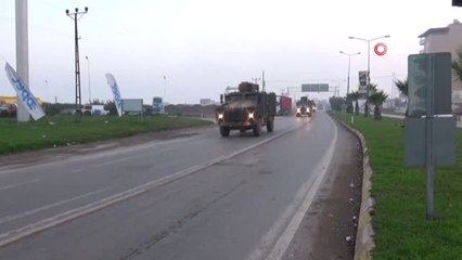 Hatay'dan Şanlıurfa Sınırına Askeri Sevkiyat Başladı