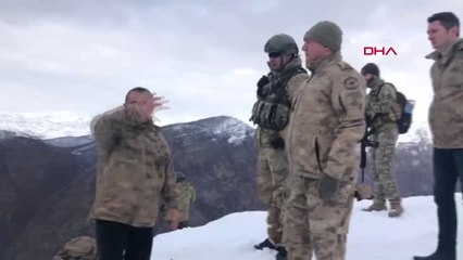 Tunceli Vali Sonel, Mağaradaki Teröristlerin Etkisiz Hale Getirildiği Bölgede