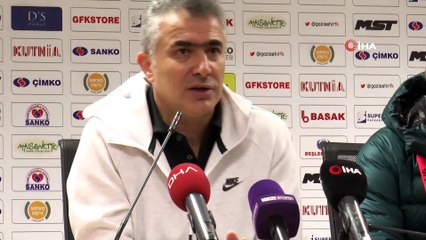 Gazişehir Gaziantep - Kardemir Karabükspor maçının ardından