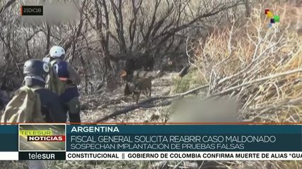 Fiscal argentina solicita reabrir el caso de Santiago Maldonado