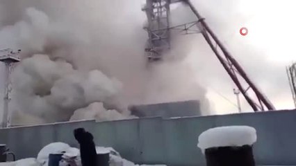 Rusya'daki Maden Yangını Söndürülemiyor- Madende Bulunan 9 İşçiye Henüz Ulaşılamadı