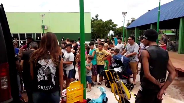Moto Grupo Abutre's promove festa especial para crianças no Santa Cruz