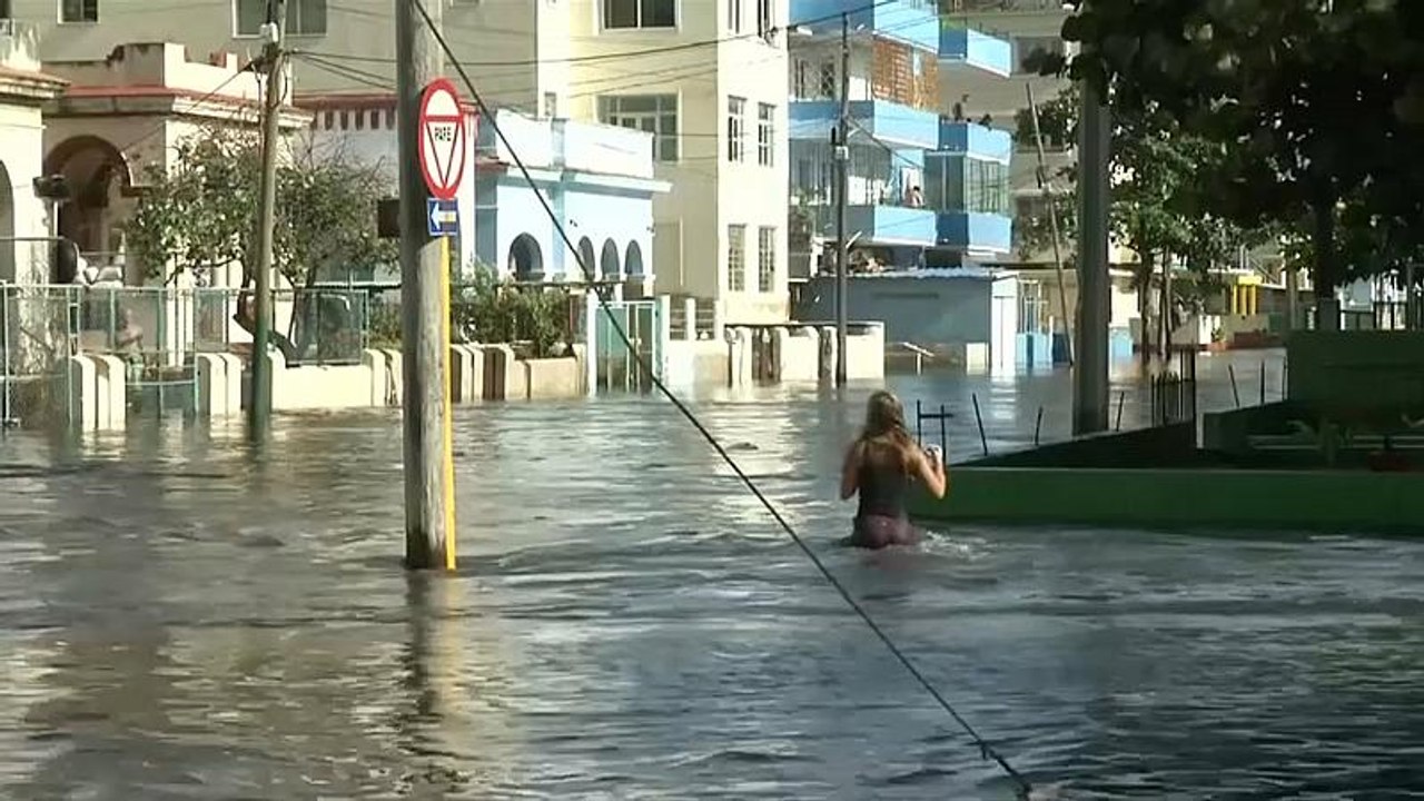 Überschwemmung in Kuba