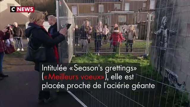 Pays de Galles : une oeuvre de Banksy dénonce la pollution