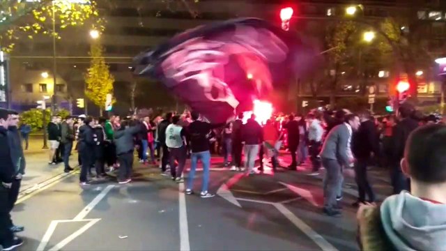 Bengaleo en los Aledaños de San Mamés Para Recibir al Athletic