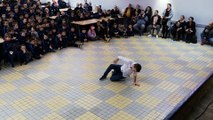 Gautier Fayolle septuple champion du monde de foot freestyle- arbre de Noël FC RAISMES