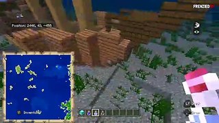 AMAZING AQUATICS SURVIVAL ISLAND SEED! Minecraft Bedrock (Xbox, MCPE, Switch, Windows 10)