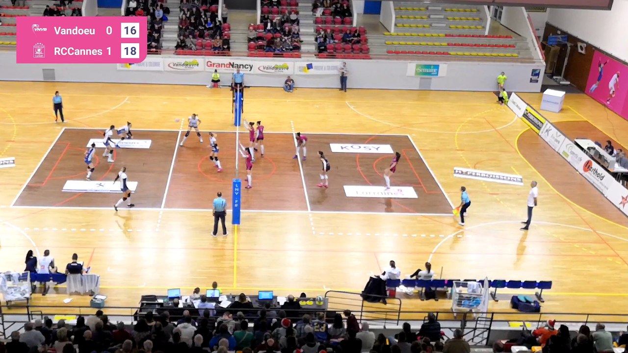 LAF : Vandoeuvre Nancy - Cannes