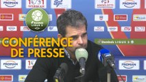 Conférence de presse AS Béziers - US Orléans (1-2) : Mathieu CHABERT (ASB) - Didier OLLE-NICOLLE (USO) - 2018/2019