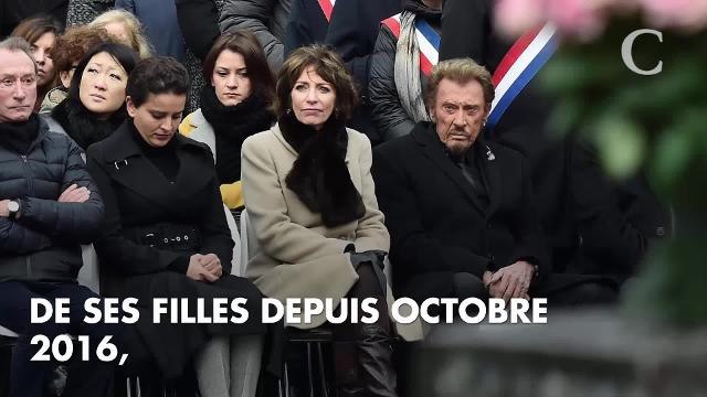 PHOTOS. Je t'aime : les émouvantes retrouvailles entre Laeticia Hallyday, au bord des larmes, et sa filleule