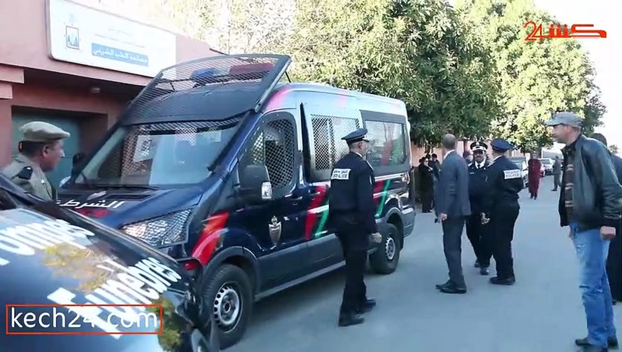 شاهد لحظة تسليم جثني السائحتين ضحيتي جريمة الحوز لسلطات بلديهما