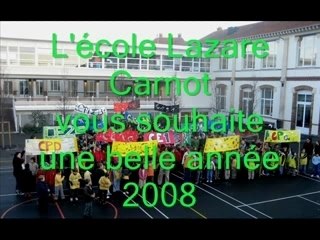 Voeux Ecole Lazare Carnot