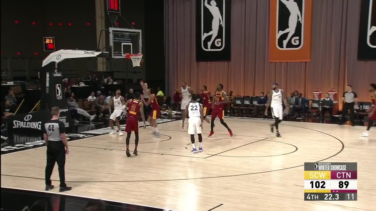 Bonzie Colson (16 points) Highlights vs. Santa Cruz Warriors