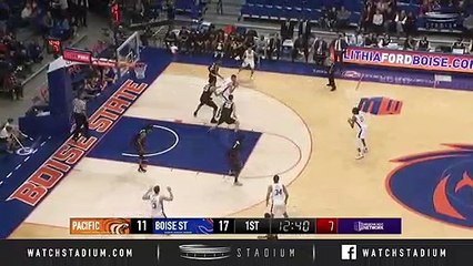 Pacific vs. Boise State Basketball Highlights (2018-19)