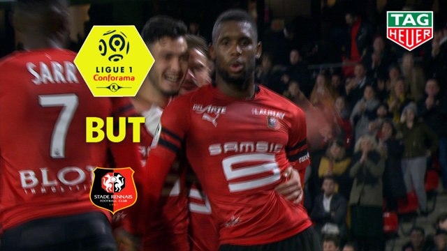 But Jordan SIEBATCHEU (67ème) / Stade Rennais FC - Nîmes Olympique - (4-0) - (SRFC-NIMES) / 2018-19
