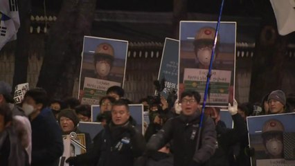 靑 향한 추모 행진..."대통령, 깊은 고민" / YTN