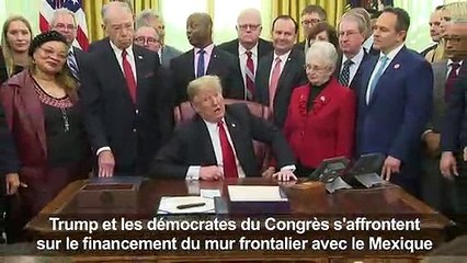 "Shutdown": Trump fait monter la pression, accuse les démocrates