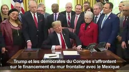 "Shutdown": Trump fait monter la pression, accuse les démocrates