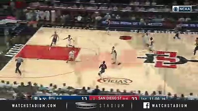 BYU vs. San Diego State Basketball Highlights (2018-19)