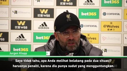 Anda Tidak Mendapat Tekel Dari Orang Yang Diving - Klopp Pada Cideranya Keita