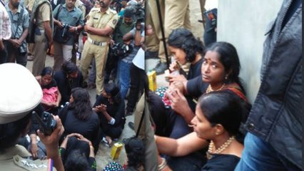 சபரிமலைக்கு சென்ற சென்னையை சேர்ந்த 11 இளம்பெண்கள் தடுத்து நிறுத்தம்