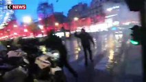 Gilets jaunes : des tensions sur les Champs-Elysées