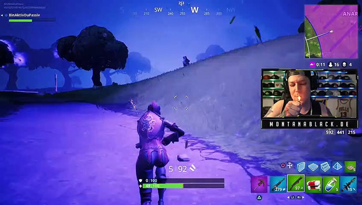 MontanaBlack88 - Zone überlebt, doch dann... - Fortnite - Clip
