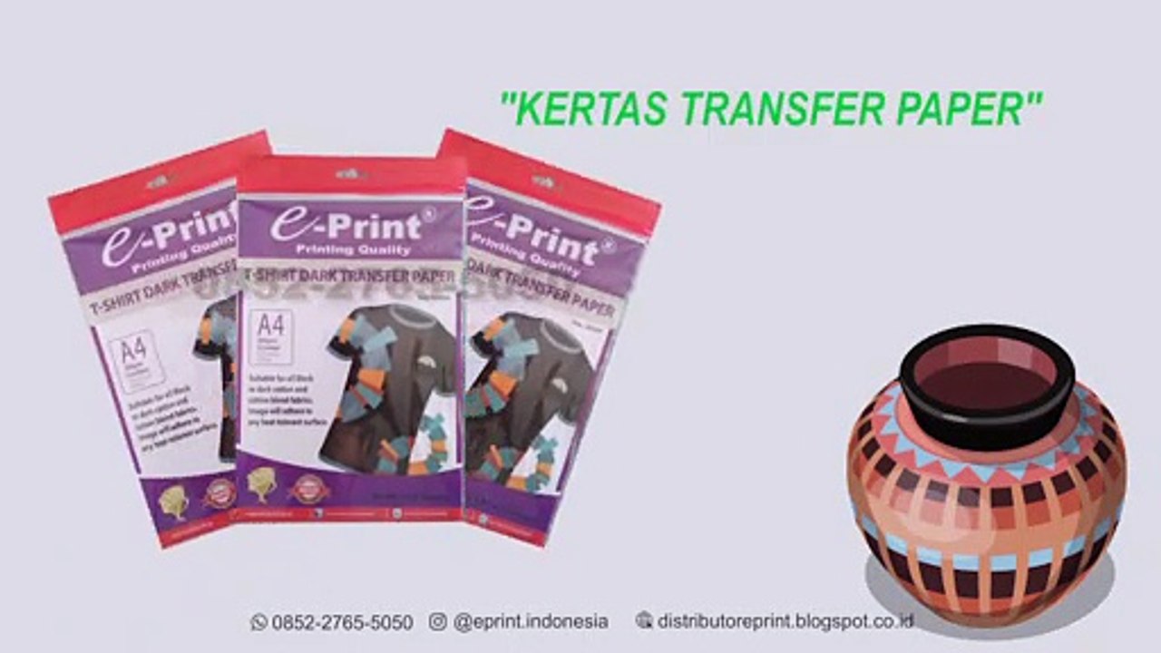 [GROSIR!!!] Kertas Transfer Paper E-print 0852-2765-5050