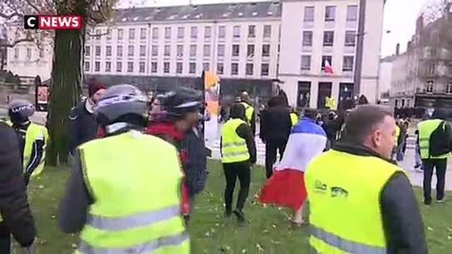La mobilisation de l’acte VI des gilets jaunes en région