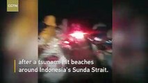 En direct - Tsunami cette nuit en Indonésie : Au moins 168 personnes ont été tuées et près de 750 blessées - Le raz-de-marée a frappé les plages du sud de Sumatra et de l'extrémité ouest de Java