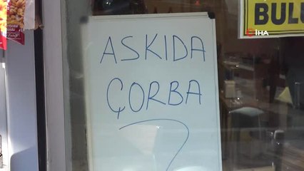 Askıda Sıcak Çorba...bu Çorbanın Parası Müşteri Gelmeden Ödeniyor