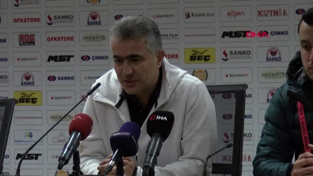 Spor Gazişehir Gaziantep - Kardemir Karabükspor Maçının Ardından