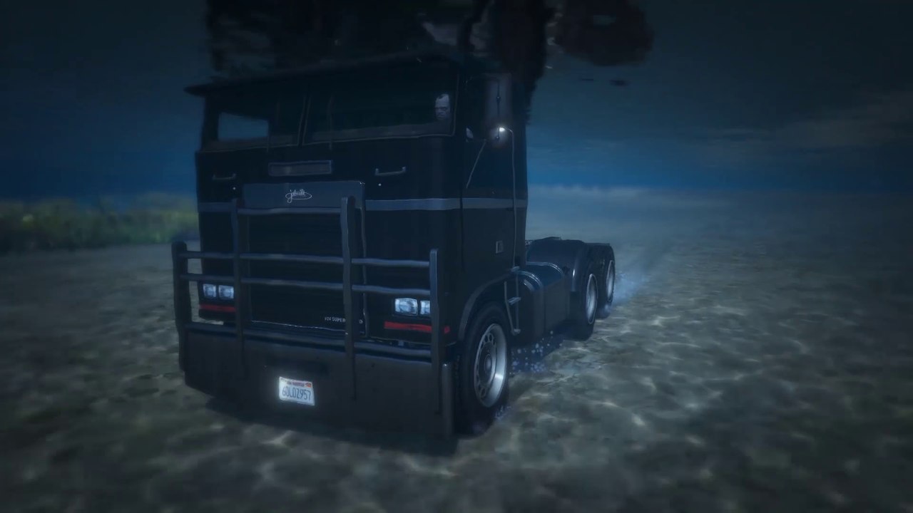 Driving Underwater (GTA V)