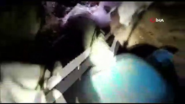 PKK’nın kış sığınakları imha edildi...Patlayıcılar böyle imha edildi