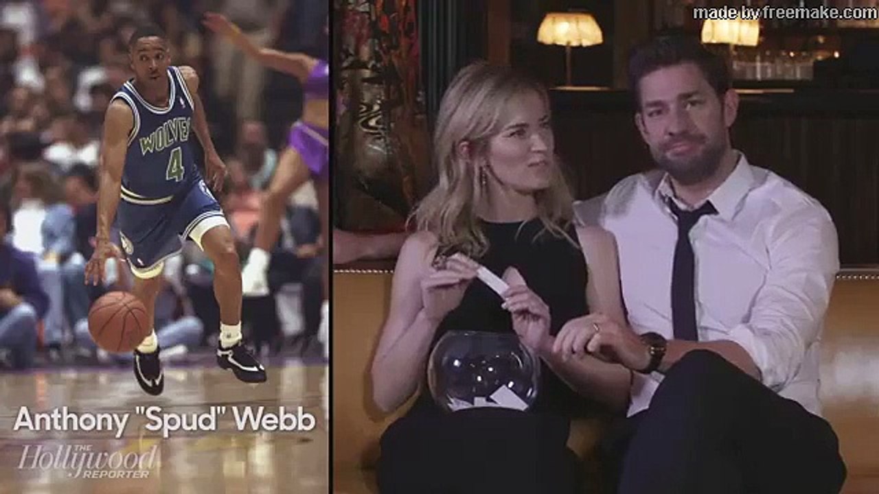 Emily Blunt & John Krasinski Reveal First Celebrity Crushes, Childhood Movie Favorites & More!   THR