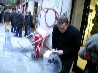 Délire dans une rue de Venise