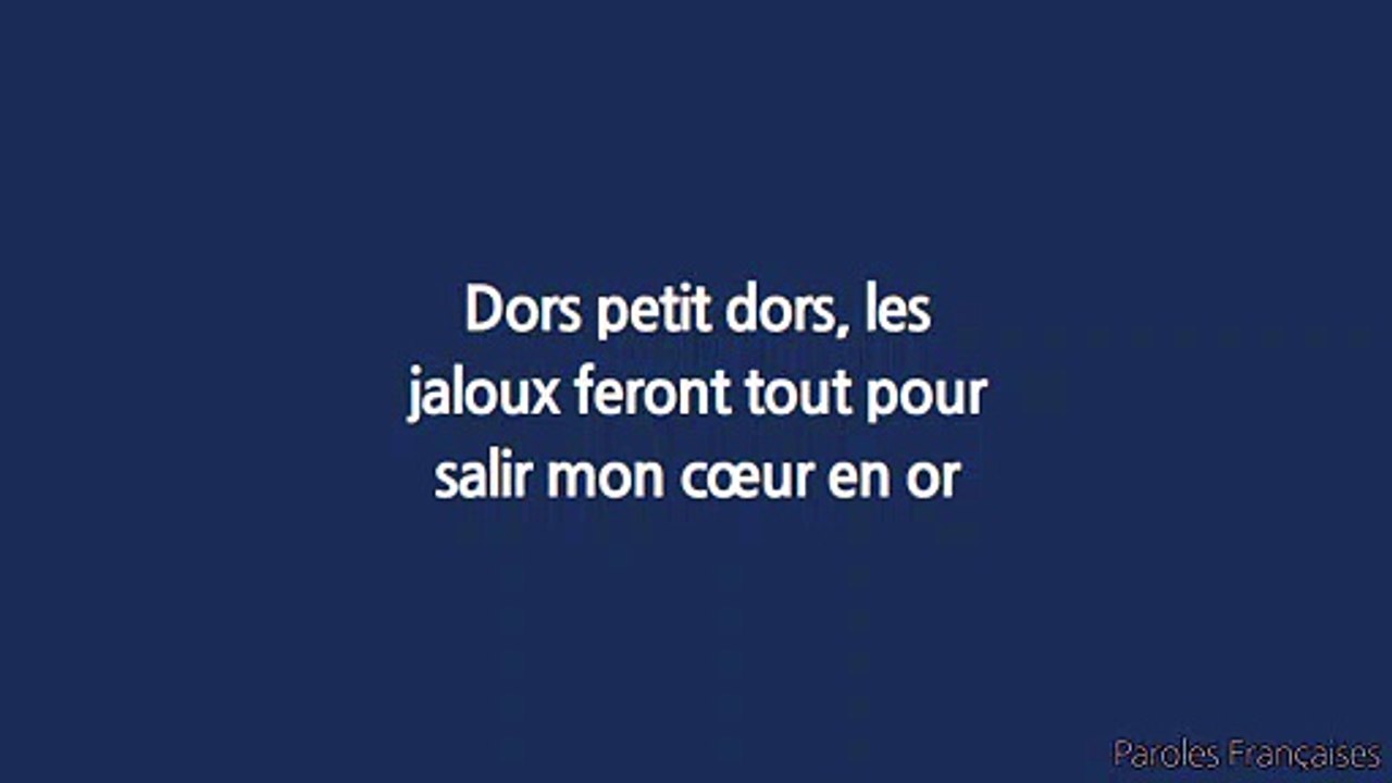 Jul - Dors petit dors (Paroles/Lyrics)
