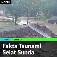 Fakta Tsunami Selat Sunda
