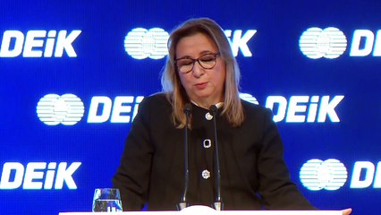 DEİK 2018 Yılı Mali Genel Kurulu - Bakan Pekcan (2) - İSTANBUL