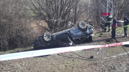 Bingöl Şarampole Yuvarlanan Otomobilin Sürücüsü Öldü