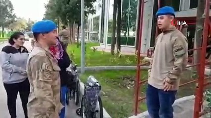 Down sendromlu gencin komando andı sosyal medyayı salladı