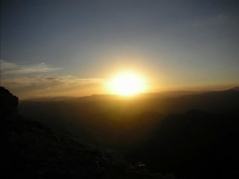 Sunset at Strawberry point