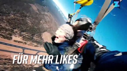 So spektakulär ist Fallschirmspringen über dem Grand Canyon