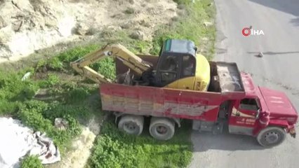 Çalınan 6 Tonluk İş Makinesi Bulundu