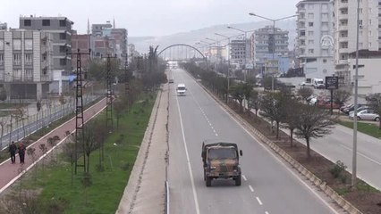 Suriye Sınırına Askeri Sevkiyat