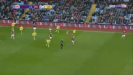 Kemar Roofe 95th minute winner - Aston Villa 2-[3] Leeds