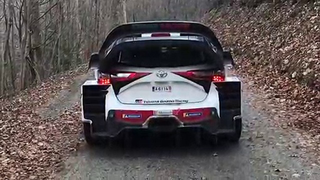 Rally  Monte Carlo 2019 Test  - Ott Tänak - Martin Järveoja - Day 2