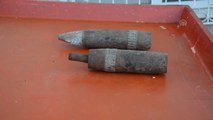 Bulduğu Patlamamış Top Mermilerini Evine Götürdü - Çanakkale