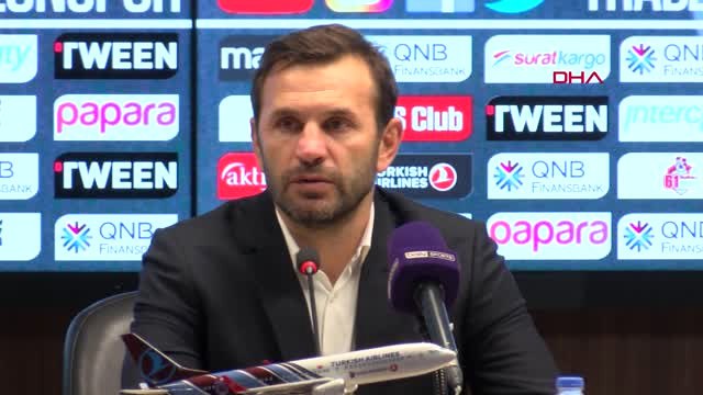 Spor Trabzonspor-Çaykur Rizespor Maçının Ardından